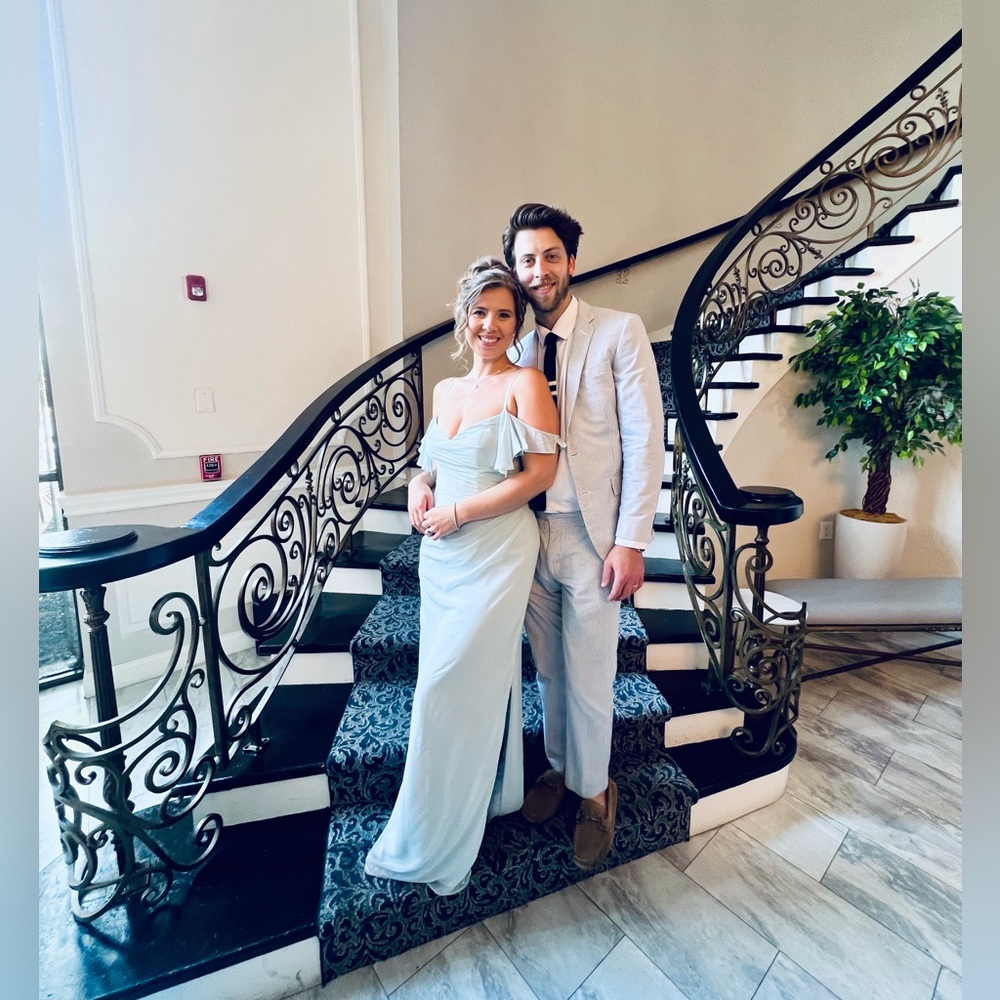 Powder blue Bridesmaids dress 

Only wore once